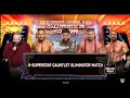 Gauntlet Eliminator MatchJey Uso vs Bron Breaker  vs Barry Wyatt vs Carmelo Hayes vs Triple H