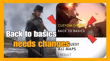 The Back to basics game mode needs an overhaul | Battlefield 1 gameplay