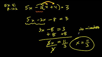 MATH 101 2.4 Solving Equations pt  1