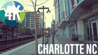 Charlotte Nc [4K] Walking Tour (Uptown)