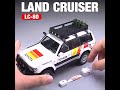 DIECAST TOYOTA LAND CRUISER LC80 | 1:24 Scale Metal Model Car with Lights