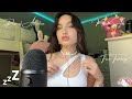 Beebee asmr spit painting compilation  rings mouth sounds personal attention face touching