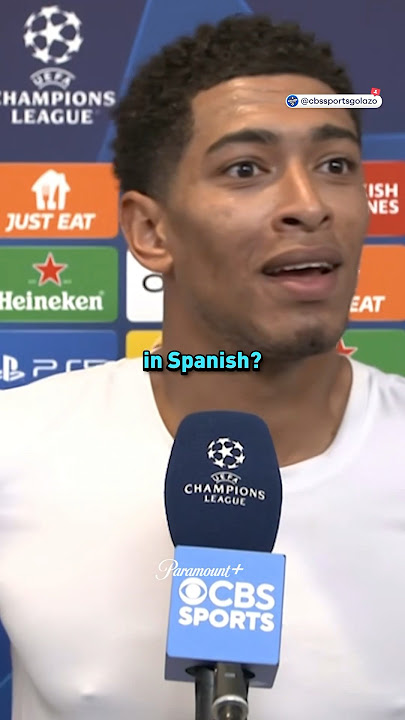 Bellingham’s Spanish is getting better! 🔥
