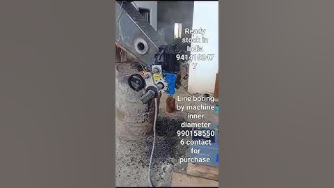 automatic welding attachment with line boring machine portable 9901585506