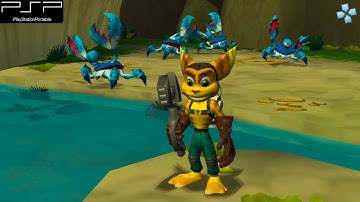 Ratchet & Clank: Size Matters - PSP Gameplay 4k 2160p (PPSSPP)