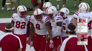 Stanley Morgan Touchdown vs. Indiana