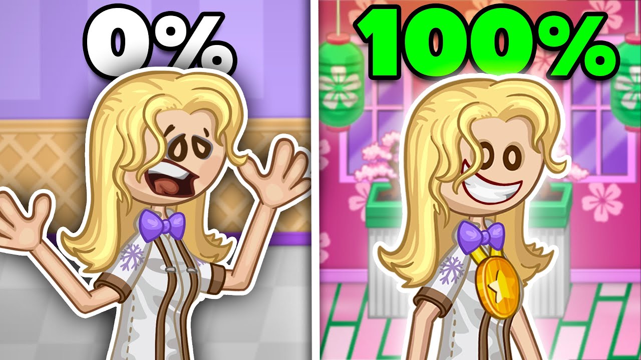 Я сыграл 100% Papa's Scooperia... Это было жестоко
