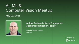 Computer Vision Meetup: Jaguar Identification Project Corbin Blume Jaguar Resources