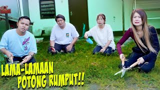 LAMA-LAMAAN BERTAHAN POTONG RUMPUT!! YANG TERAKHIR MENANG DAPAT UANG TUNAI!!