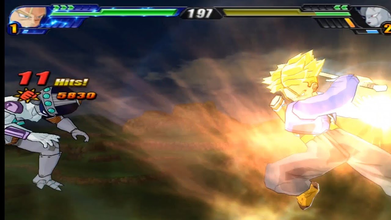 Dragon Ball Z: Budokai Tenkaichi 3 Wii - Trunks vs Frieza Epic Battle ...