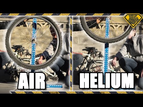 Video: Kāpēc mēs neuzpildām velosipēdu riepas ar hēliju?