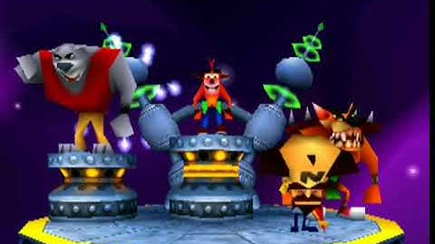 Crash Bash: Tournament Mode - Polar Push (Crash bandicoot)