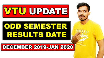 VTU UPDATE - DECEMBER -JANUARY 2020 ALL SEMESTER RESULTS DATE