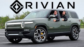 ELECTRIC RANGE ROVER??  The 2023 Rivian R1S is a Brutally Fast, Luxurious & Rugged SUV!