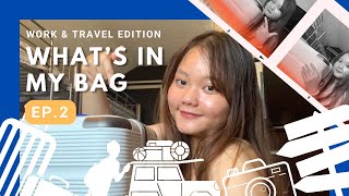 🧳 What's in my bag 🇺🇸 เปิดกระเป๋าเด็กเวิร์ค มาอเมริกาพกอะไรมาดี? ฉบับละเอียด | Work and Travel EP.2