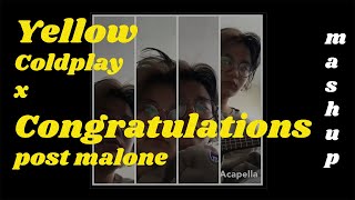 post malone x coldplay | Congratulations & Yellow mashup