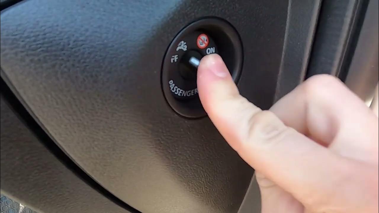 How to Enable or Disable Passenger Airbag in Opel Vivaro B ( 2014