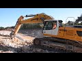 Liebherr 956 ripping