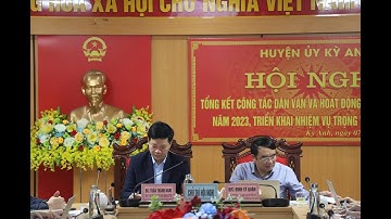 Ban Dân vận Huyện ủy tổng kết công tác năm 2023, triển khai nhiệm vụ năm 2024