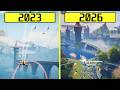 Couch Planes 2023 vs 2026 Graphics Progress