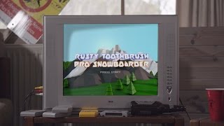Rusty Toothbrush Pro Snowboarder