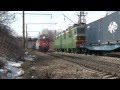 ВЛ80Т-1146 с грузовым поездом
