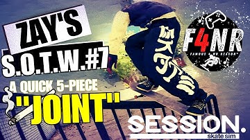 Session Skate Sim - SOTW 7 by @ZayThaGamer #sessionskatesim #gameplay #realistic #session