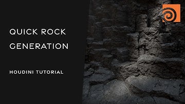 Easy Realistic Rocks - Free Houdini Tutorial