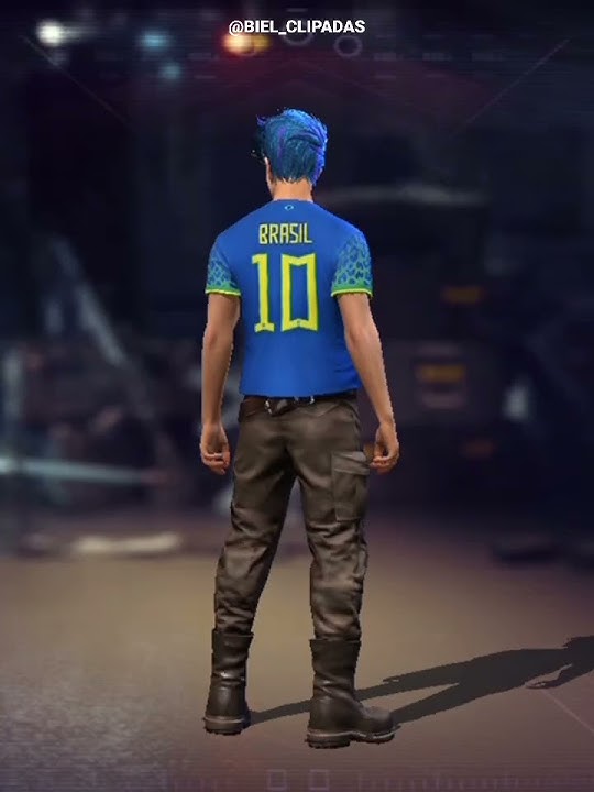 Free Fire é o novo patrocinador da Seleção Brasileira - Drops de Jogos