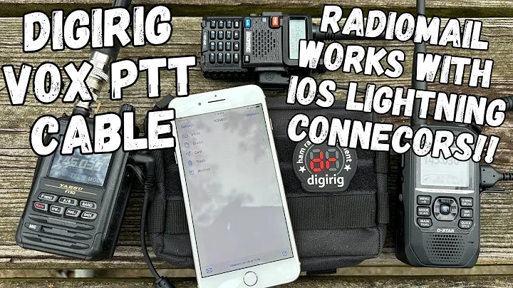 New Digirig Vox Cable Lets Older iOS Devices W/ Lightning Connectors Work W/ Radiomail for Winlink
