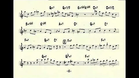 Remi Bolduc Transcription : Joe Henderson on Green Dolphin Street