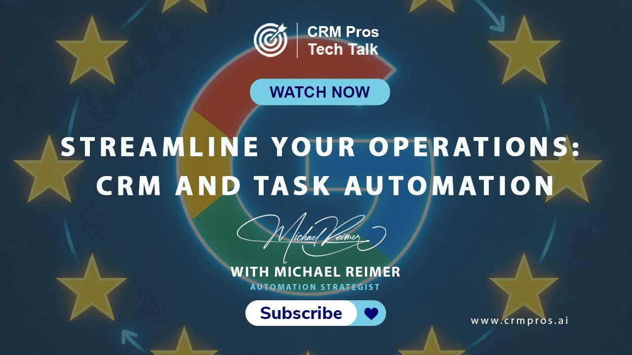 Streamline Your Operations: CRM and Task Automation