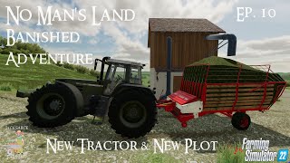 No Man's Land - Banished Adventure | Episode 10 | New Tractor & New Plot | Farming Simulator 22