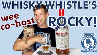 whisky whistle wee co-host, my dog ROCKY!