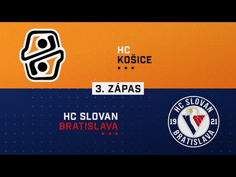 3.zápas semifinále HC Košice - HC Slovan Bratislava HIGHLIGHTS