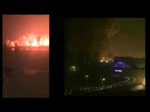 Video: Desastre en China. Explosiones el 12 de agosto de 2015