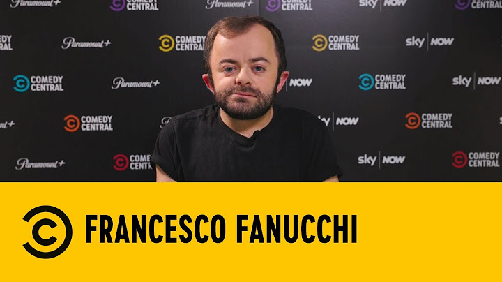 Francesco Fanucchi - Masters of Comedy - CC Presents - Comedy Central