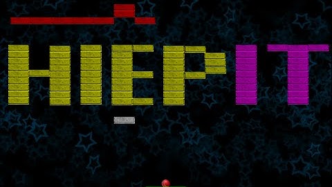 Unity Demo 1: Block Breaker Game in Unity