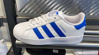 Unisex adidas Superstar Shoes White Blue IF8068