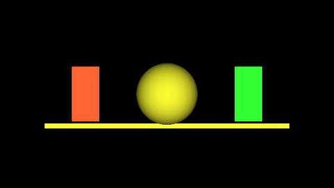 Simulation of a collision of two objects using MATLAB animation 3D