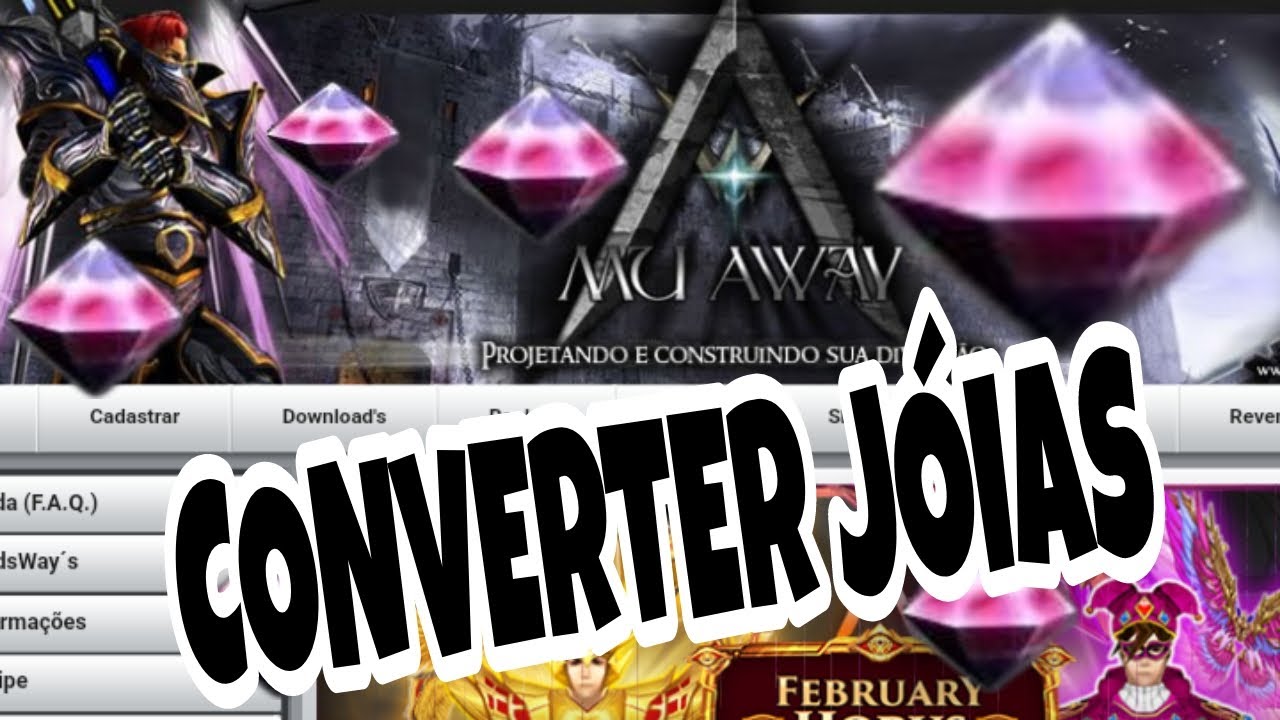MU AWAY- COMO CONVERTER TAXA EM JC PONT'S / JC PONT'S EM TAXA !