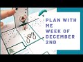 Plan With Me-week Of December 1st