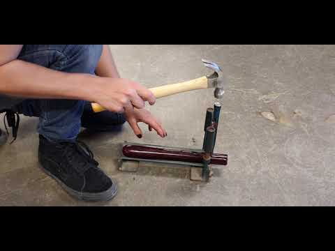 How to Cut Glass Color Bar (for Glassblowing)