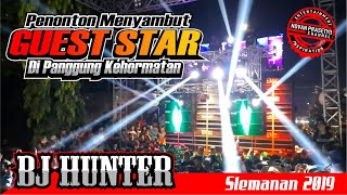 BJ HUNTER DITUNGGU RIBUAN PENONTON DI PANGGUNG KEHORMATAN KARNAVAL SLEMANAN BLITAR || 2019