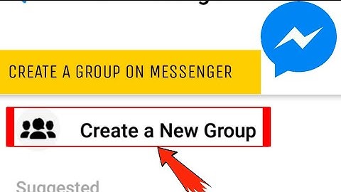 How to create group chat on messenger 2023