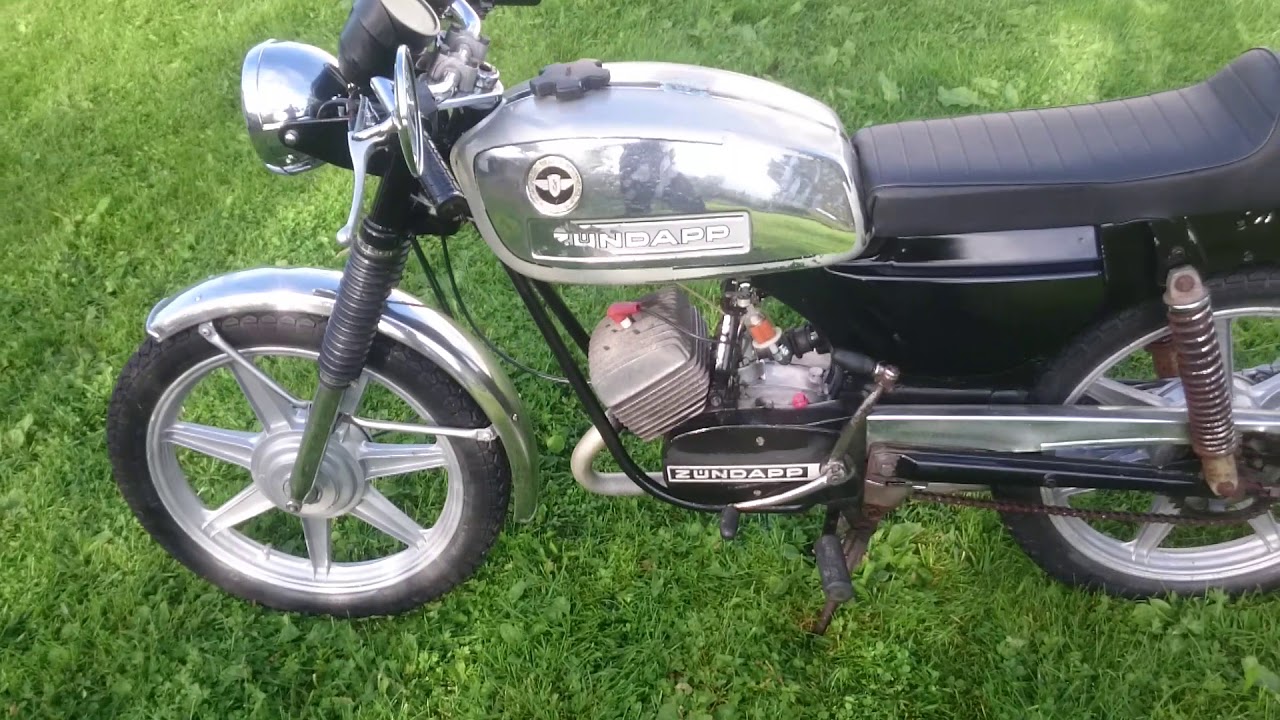 Zündapp KS 50 Cafe Racer Motorrad' Trinkflasche