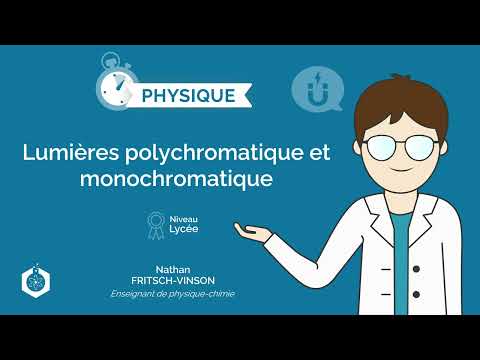Vidéo: Est-ce que la différence entre le monochromateur et le polychromateur ?