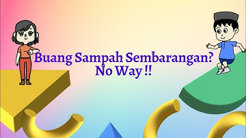 Video Animasi Pembelajaran tentang "Jangan Buang Sampah Sembarangan"