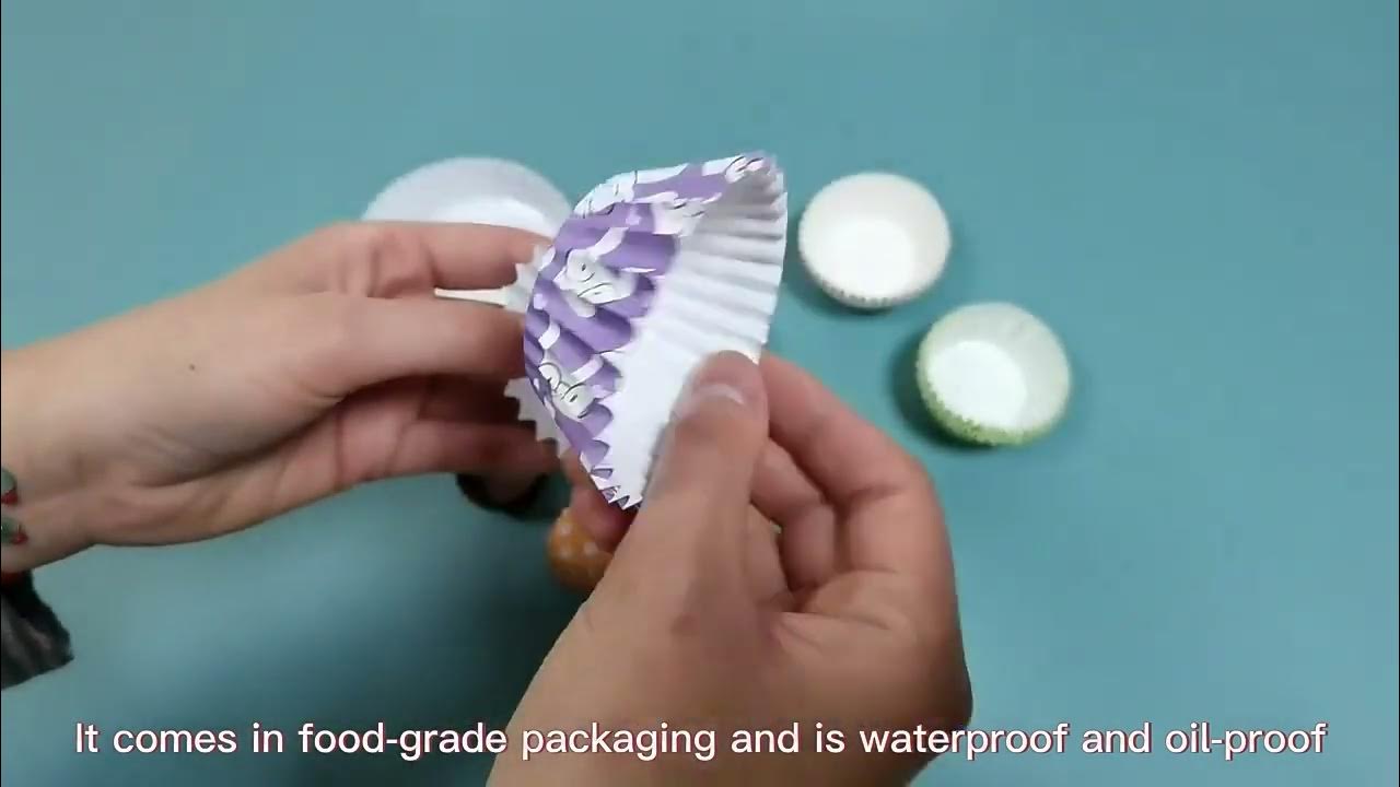 Paper Cupcake Cup Aluminium Foil Muffin Baking Cups Liners Cupcakes Case YouTube