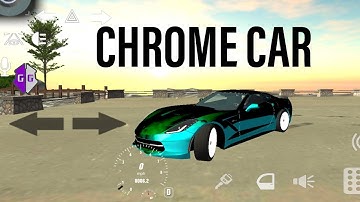 How to make chrome cars (WITH GG) in car parking  mobile